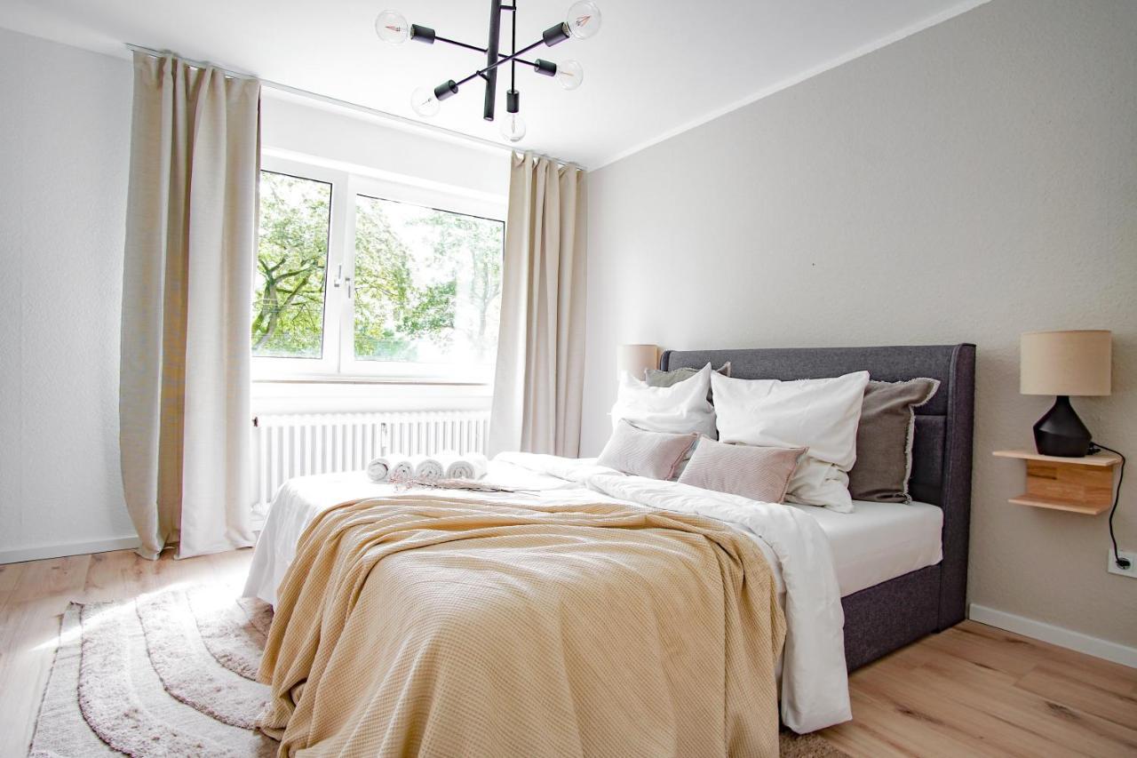 Homefy Feel-Good Apartment - Own Parking, Balcony And Garden 에센 외부 사진
