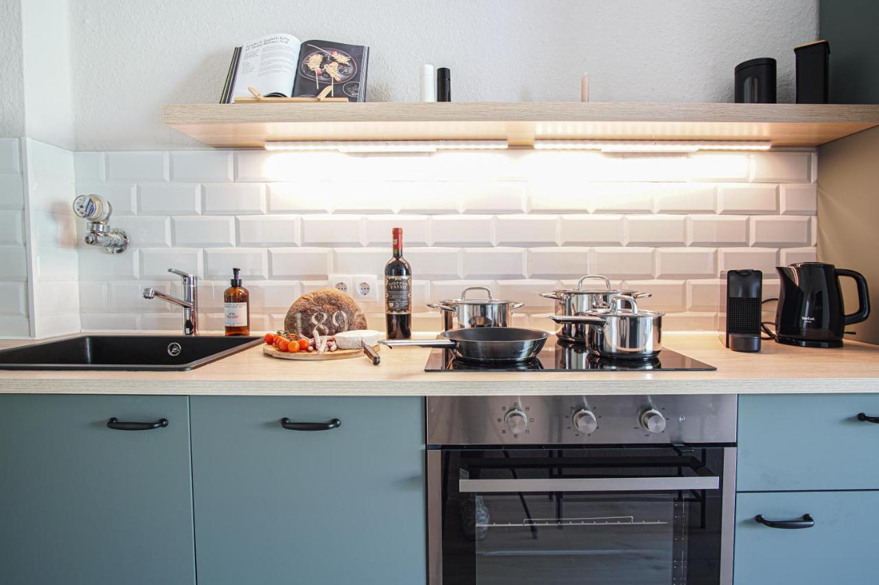 Homefy Feel-Good Apartment - Own Parking, Balcony And Garden 에센 외부 사진