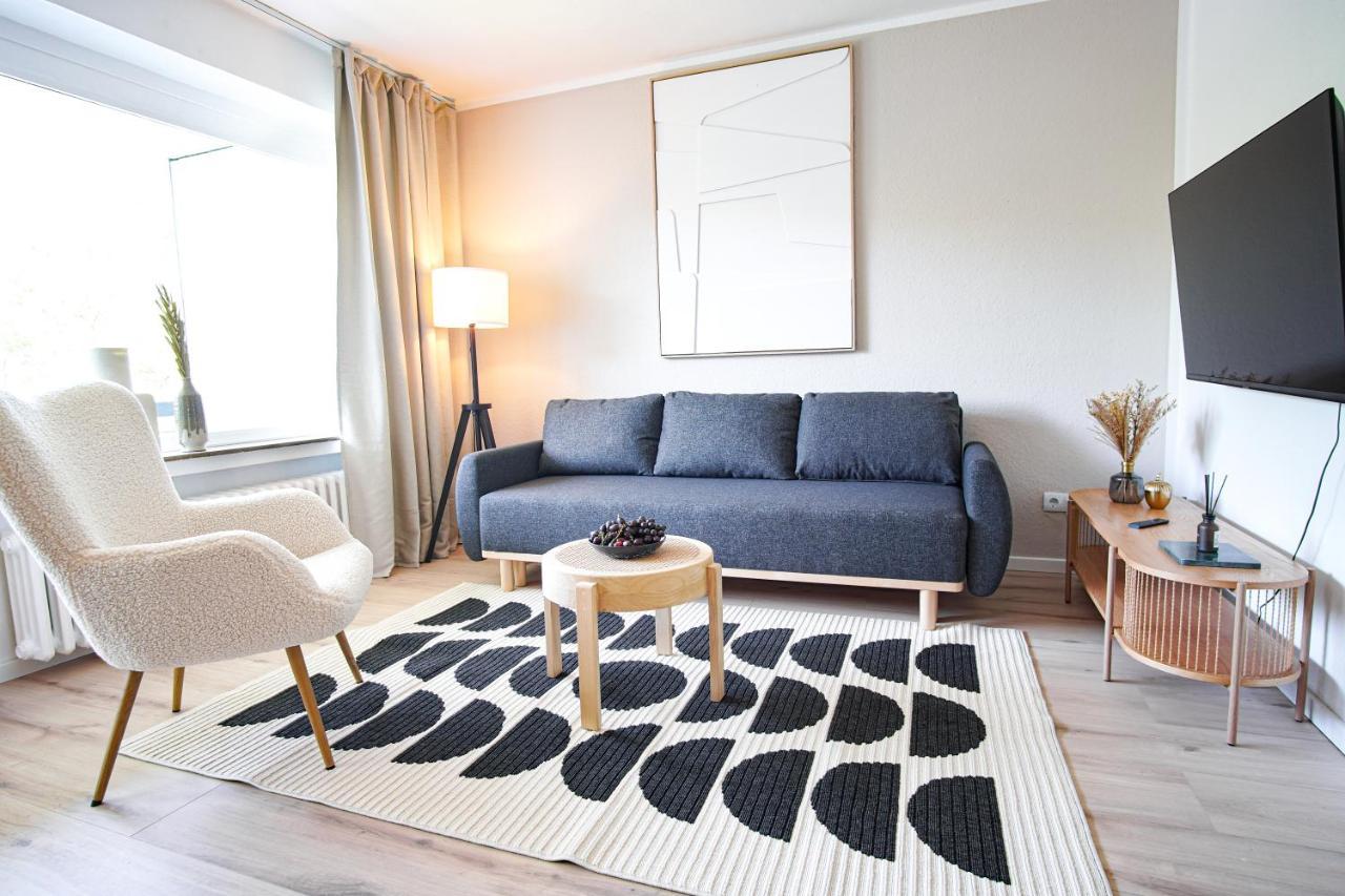 Homefy Feel-Good Apartment - Own Parking, Balcony And Garden 에센 외부 사진